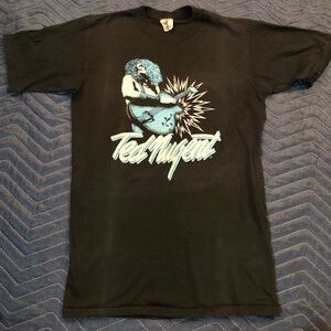 Vintage Ted Nugent shirt single stitch 70s 80s XS